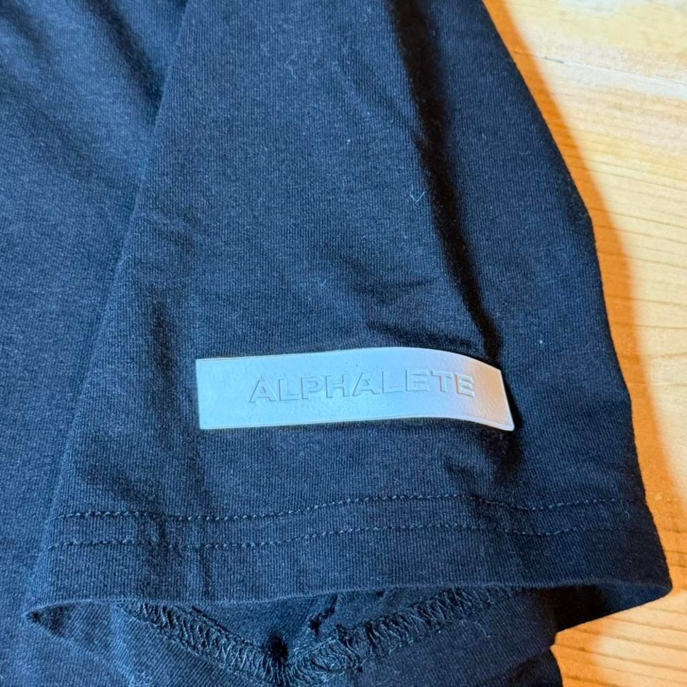 Alphalete black athletic tee